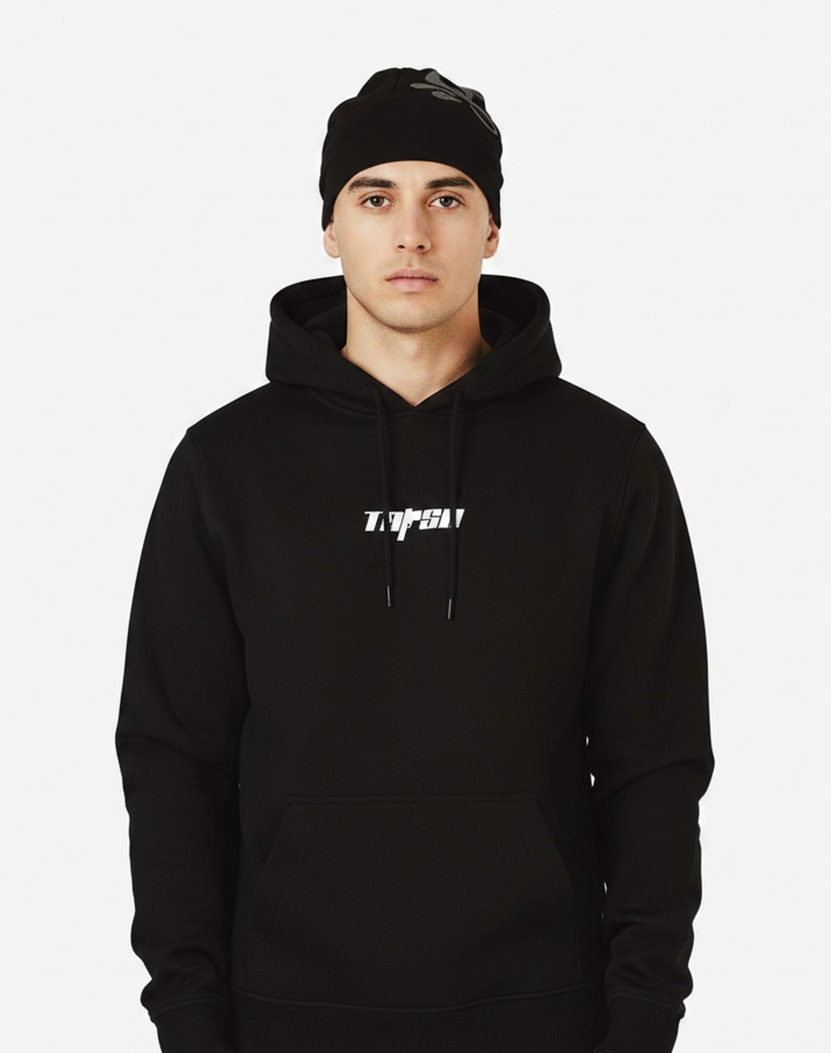 TAPSH Classic Hoodie — Schwerer 380gsm Oversized Hoodie schwarz